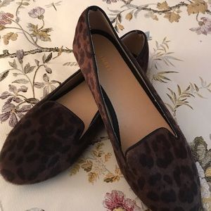 Old Navy Leopard Loafers NWOT Sz 10